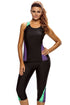 2pcs Active Bathing Suit Seaside Wetsuit