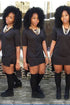 Black Short Sleeve Mini Dress