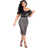 Sophie Cold Mesh Shoulder Dress #Mesh