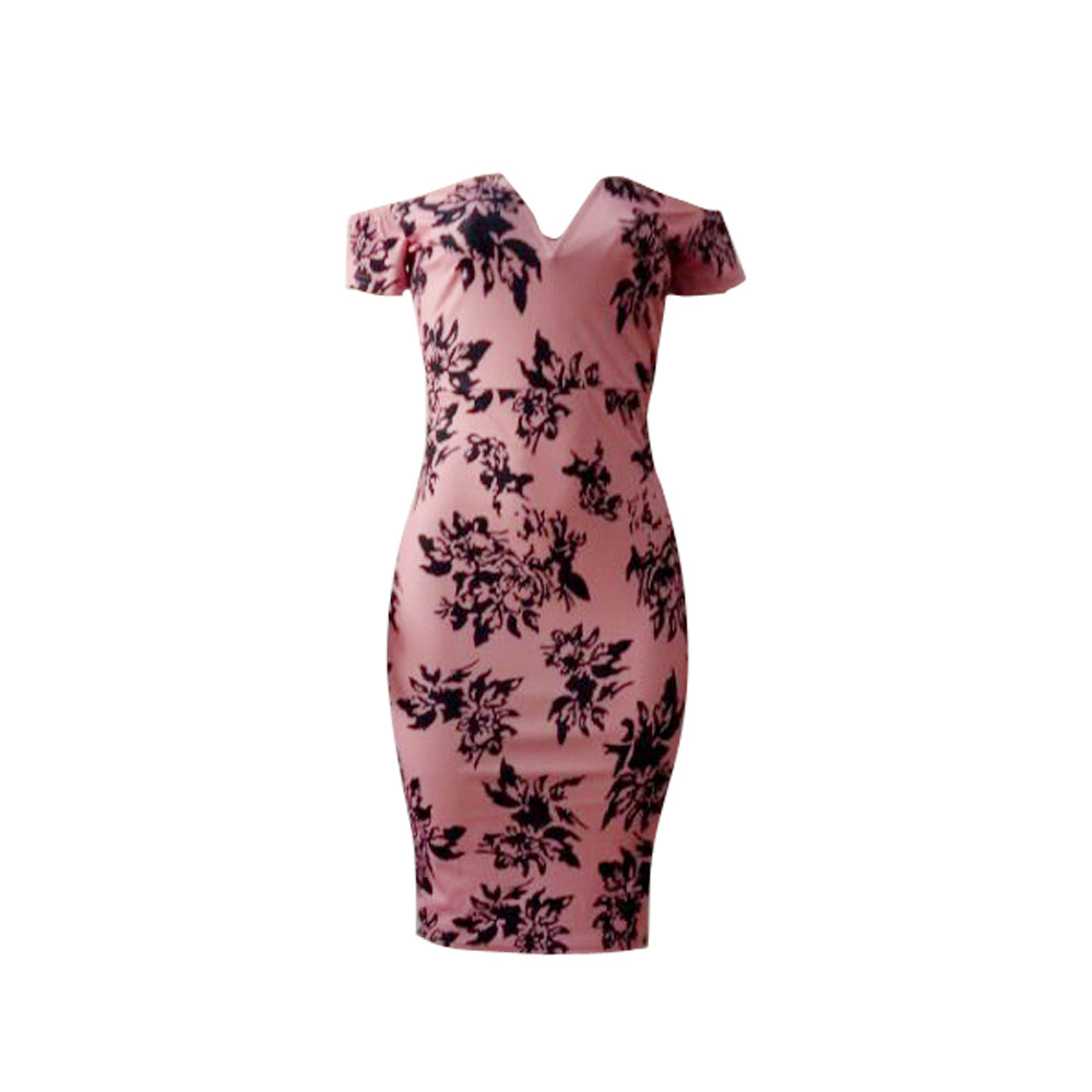 Volume Discounts Strapless Round Neck Bodycon Maxi Dress with Eyelash Lace Trim Evening Dresses