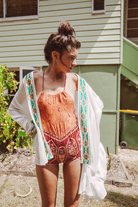 Long Sleeve Boho Chic Bohemian Cardigan Cover Up  SA-BLL38243 Sexy Swimwear and Cover-Ups & Beach Dresses by Sexy Affordable Clothing