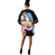 Print Cartoon Avatar Dress #Printed #Round Neck #Cartoon SA-BLL282506 Fashion Dresses and Mini Dresses by Sexy Affordable Clothing