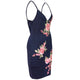 Royal Blue Embroidery Flower Straps Dress #Black #Print #Strap #Embroidery SA-BLL282542 Sexy Clubwear and Club Dresses by Sexy Affordable Clothing