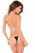 Black-Silver Bikini Set