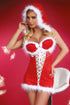Christmas Snow Baby Hooded Dress Costume
