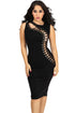 Seductively Laced up Bodycon Dress