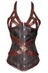 Sexy 14 Steel Bones Halter Steampunk Corset