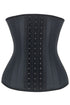 Sexy 25 Bones Support Trendy Latex Waist Cincher