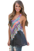 Sexy Black Kaleidoscope Dreams Tank