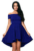 Sexy Blue All The Rage Skater Dress