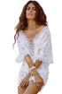 Sexy Broderie Anglaise Beach Holiday Playsuit