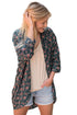 Sexy Classic Floral Kimono Cardigan Loose Cover up