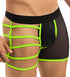 Sexy Green Neon Effect Straps Boxer Brief