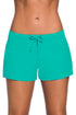 Sexy Green Women Swim Boardshort