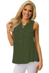 Sexy Mint Sleeveless Tank Top with Lace up