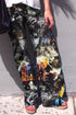 Sexy Peace&War Digital Print Palazzo Pants