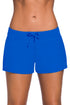 Sexy Royal Blue Women Swim Boardshort