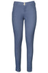 Sexy Shaping Effect Skinny Bluish Denim Jersey Pants