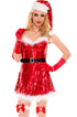 Sexy Sparkly Miss Santa Costume