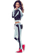 Sexy Stylish Colorblock Women Tracksuit