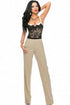 Sexy Sweetheart Lace Top Trendy Jumpsuit