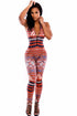 Sexy The Moroccan Tribal Bodycon Jumpsuit
