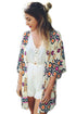 Sexy Trendy Geometry Print Beach Kimono