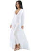 Sexy White Maxi Skirt Overlay Elegant Party Jumpsuit