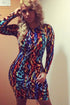 Sexy Wild Animal Skin Print Dress