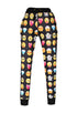 Sexy Women Emoji Print Jogging Pants