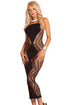 Sexy Zig Zag Shred Seamless Long Dress