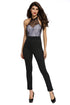 Trendy Lace Neck Jumpsuit