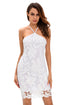 White Lace Floral Luxe Party Dress