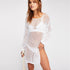 Knitted Hollow Loose Beach Wear #White #Knitted