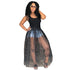 Real Studded Sheer Beaded Mesh Pop Dress #Black #Mesh #Tank