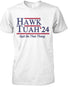"Hawk Tuah 2024 Campaign Tee - 'Spit on that Thang!' Edition"