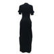 Leisure Round Neck Pocket Design Floor Length Dress #Round Neck #Half Sleeve #Pocket SA-BLL51388-1 Fashion Dresses and Maxi Dresses by Sexy Affordable Clothing