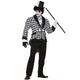 Black and White Checkered Harlequin Tail Costumes #White #Black #Costume SA-BLL1163 Sexy Costumes and Mens Costume by Sexy Affordable Clothing