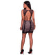 Fiona Black Lace Key Hole Back Mini Dress  SA-BLL28223 Fashion Dresses and Mini Dresses by Sexy Affordable Clothing