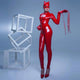 PVC Leather Wet Look Front Zipper Sexy Catwoman #Red #Clubwear SA-BLL60815-2 Sexy Lingerie and Leather and PVC Lingerie by Sexy Affordable Clothing