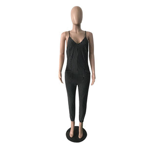 Eliana Boho Striped Jumper #Boho #Striped SA-BLL55508 Women's Clothes and Jumpsuits & Rompers by Sexy Affordable Clothing