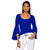 Round Neck Plain Blouse Top With Wide Sleeves #Round Neck SA-BLL611-3 Women's Clothes and Blouses & Tops by Sexy Affordable Clothing