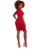 QUEEN Red Graphic Body-Con Dress #Bodycon Dress #Mini Dress #Red SA-BLL2100-1 Fashion Dresses and Bodycon Dresses by Sexy Affordable Clothing