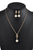 Crystal Pearl Necklace EarringsSA-BLTY077 Accessories and Necklace by Sexy Affordable Clothing