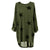 Quirky Batwing Long Sleeve Star Print Tunic Jumper Dress #Army Green SA-BLL28238-6 Sexy Clubwear and Club Dresses by Sexy Affordable Clothing