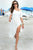 New White Cotton Beach Dress  SA-BLL38468 Sexy Swimwear and Cover-Ups & Beach Dresses by Sexy Affordable Clothing