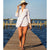 Beach Blouse #White SA-BLL38527 Sexy Swimwear and Cover-Ups & Beach Dresses by Sexy Affordable Clothing