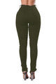 Walk 1000 Miles Jeans - Army Green  SA-BLL543-2 Women's Clothes and Jeans by Sexy Affordable Clothing
