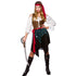 Ladies Caribbean Pirate Budget Fancy Dress Halloween Costume #Costume