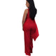 One Shoulder Plain Jumpsuit #One Shoulder SA-BLL55387-2 Women's Clothes and Jumpsuits & Rompers by Sexy Affordable Clothing